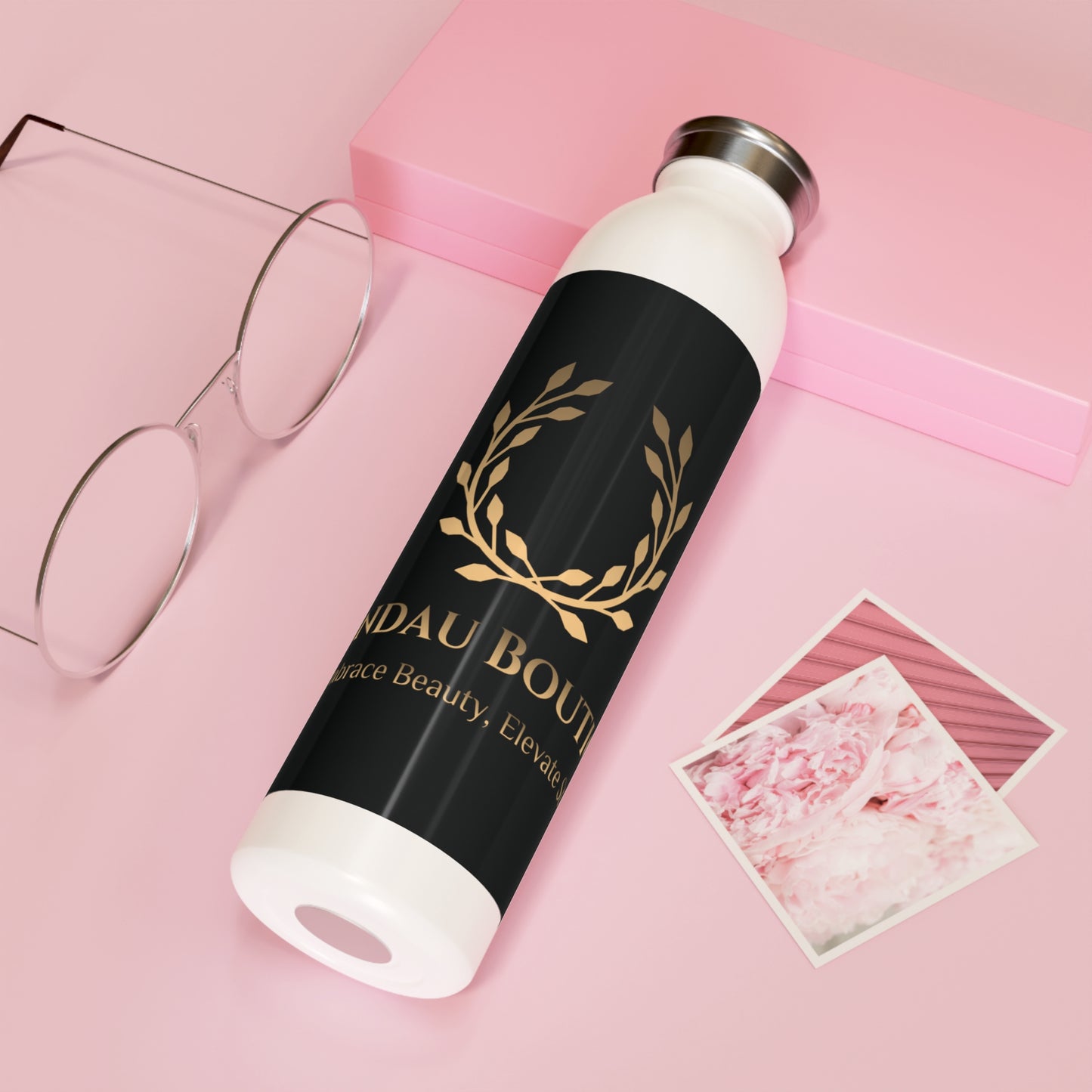 Prindau Boutique Signature Slim Water Bottle