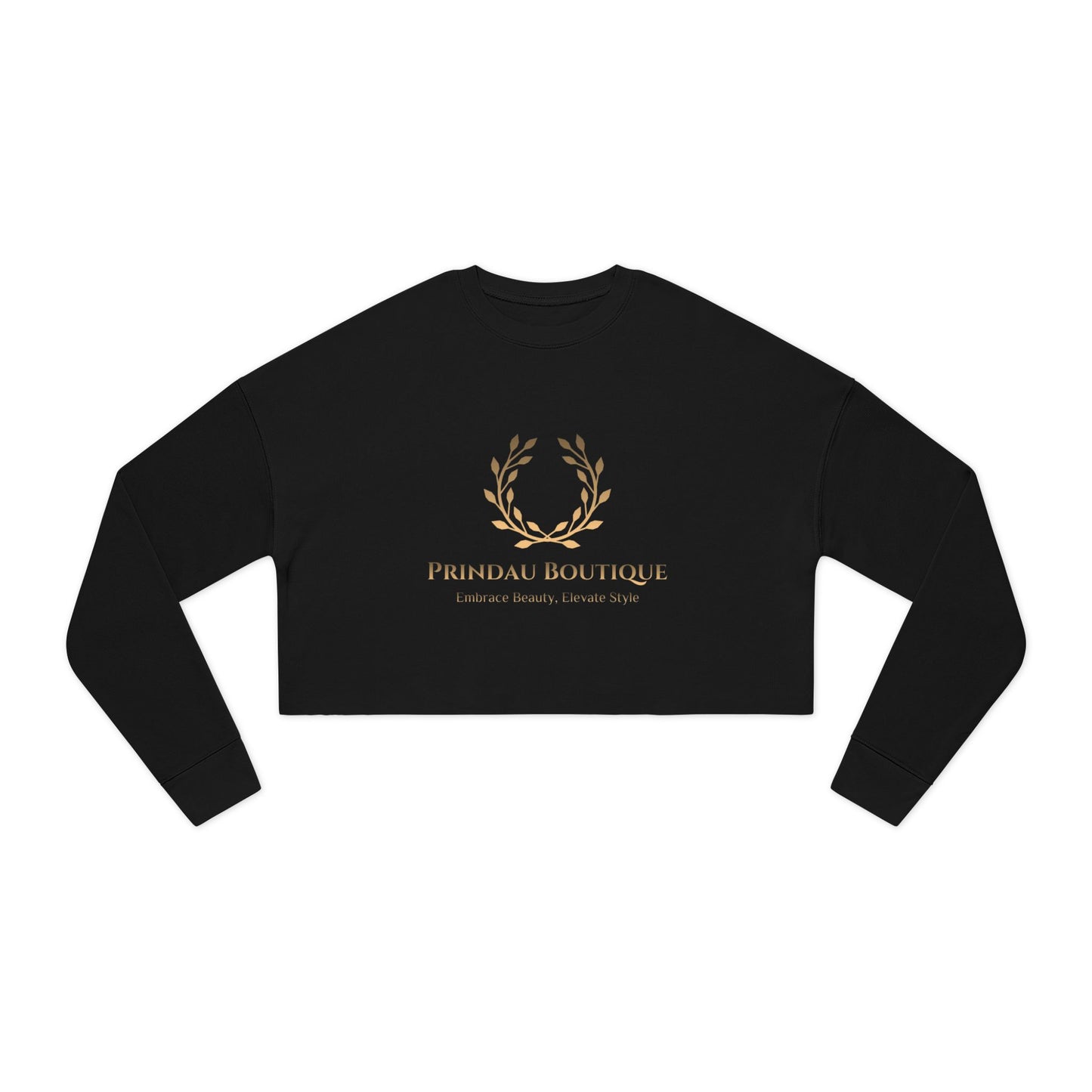 Prindau Boutique Signature Women's Cropped Sweatshirt