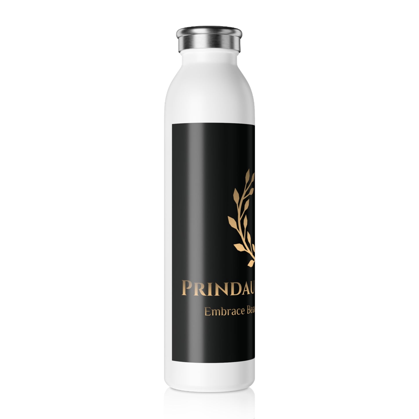 Prindau Boutique Signature Slim Water Bottle