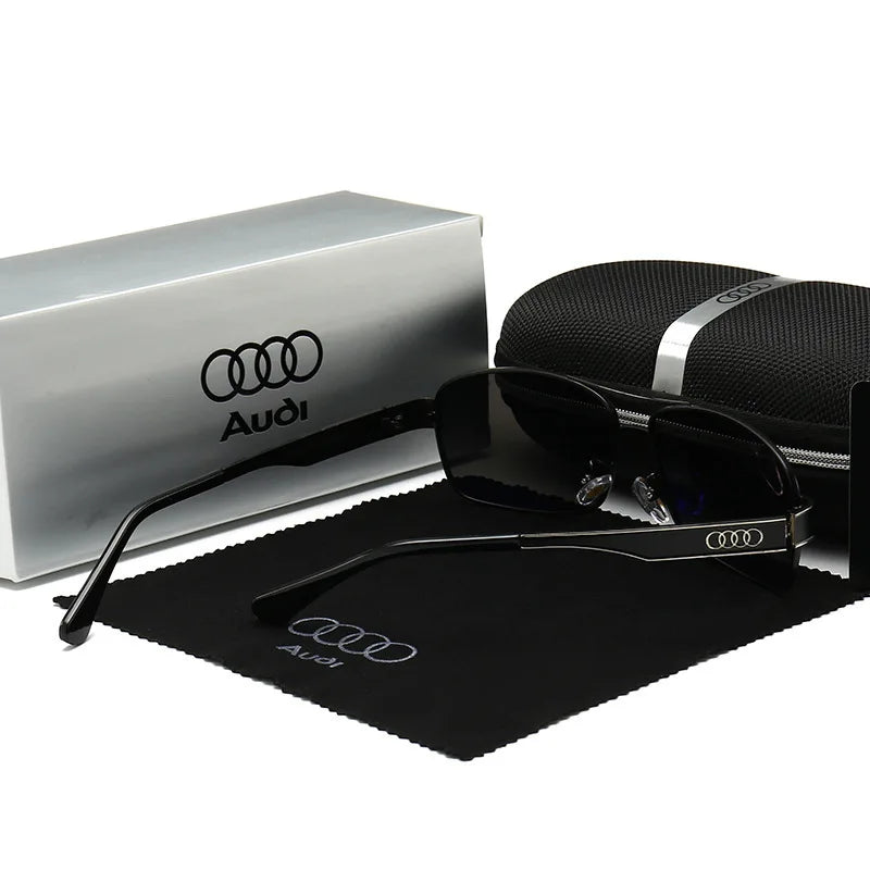 Audi Elite Polarized Driving Sunglasses – Luxury Anti-Glare Shades for A-Series & Q-Series