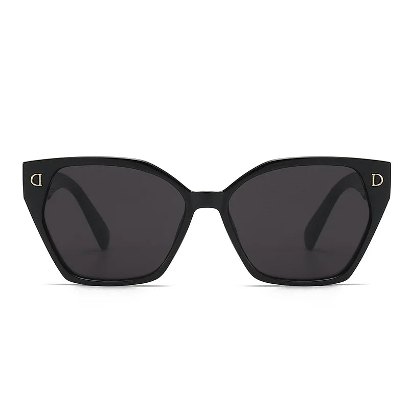 Glamour Cat-Eye Luxe Sunglasses – Unisex Stylish Fashion Shades