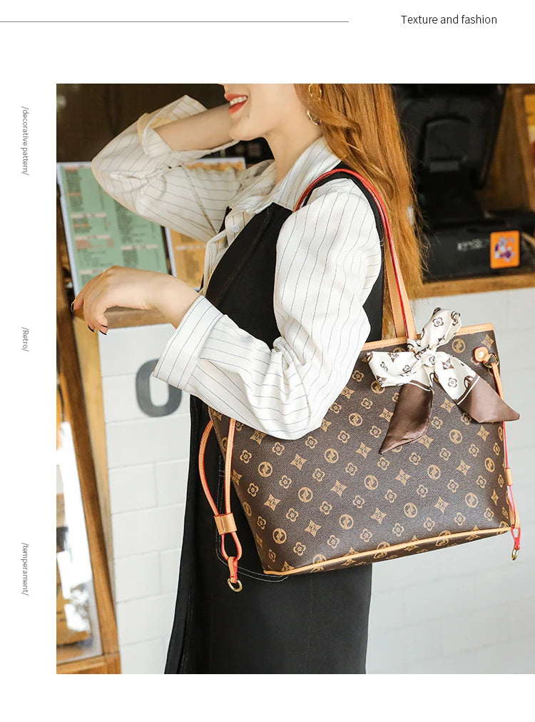 Luxury Handle Bag - Leather for Women