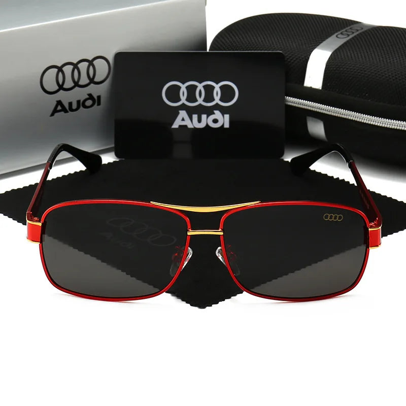 Audi Elite Polarized Driving Sunglasses – Luxury Anti-Glare Shades for A-Series & Q-Series