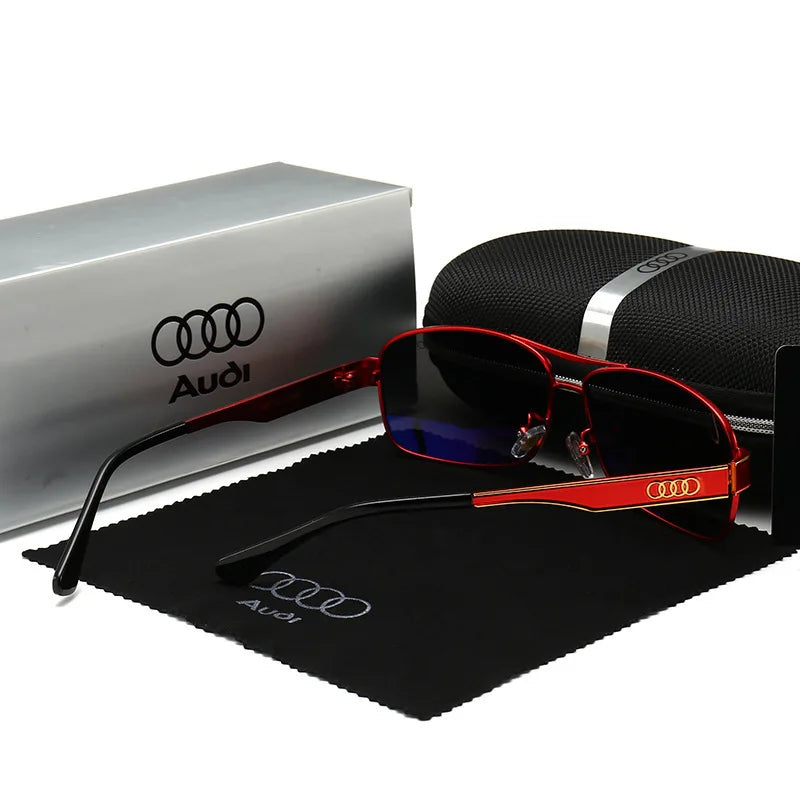 Audi Elite Polarized Driving Sunglasses – Luxury Anti-Glare Shades for A-Series & Q-Series