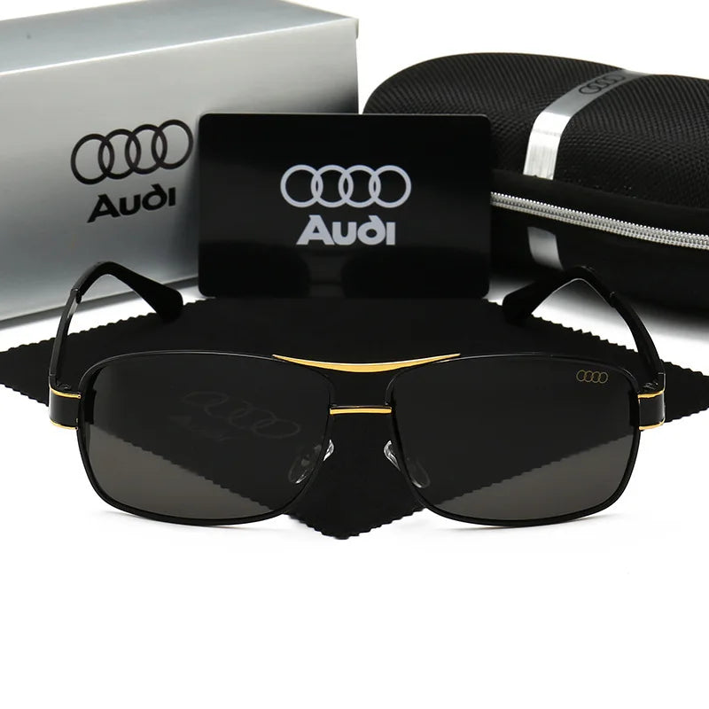 Audi Elite Polarized Driving Sunglasses – Luxury Anti-Glare Shades for A-Series & Q-Series