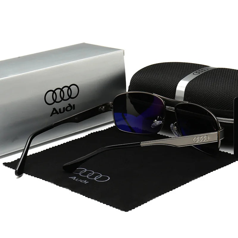 Audi Elite Polarized Driving Sunglasses – Luxury Anti-Glare Shades for A-Series & Q-Series