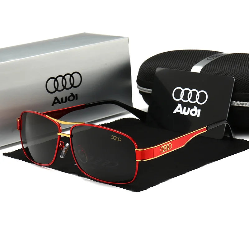 Audi Elite Polarized Driving Sunglasses – Luxury Anti-Glare Shades for A-Series & Q-Series